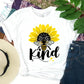 Bee Kind Sunflower - Be Kind Tee