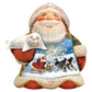Northern Light Santa Holiday Door Decor by G. DeBrekht - Christmas Decor - 8151844H