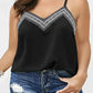 Black Plus Size Bermuda Sun Tank