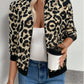 Thin Coat With Zip Slim Fit Slimming Casual Jacket Top
