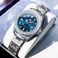 Women's Sunray Dial Crystal-Bezel Quartz Watch