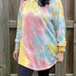 Tie Dye Raglan Tunic