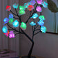 Table Lamp Flower Tree Rose Lamps Fairy Desk Night Lights USB Operated Gifts For Wedding Valentine Christmas Decoration