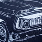 Old Chevy Truck Dark Grey