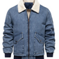 Men's Fleece-Lined Denim Jacket