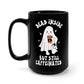 Dead Inside But Still Caffeinated Ghosty Halloween Mug