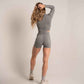 WOMEN'S | DEBUT 4-INCH SHORT : GRAY