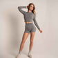 WOMEN'S | DEBUT 4-INCH SHORT : GRAY