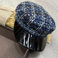 Octagonal Beret, Newsboy Cap, Painter's Hat