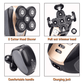 5-in-1 Rotary Electric Shaver 4D Rechargeable Bald Head Hair Beard Trimmer Razor