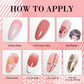 Limegirl Gradient Painting Gel, 9 Bright Colors Ombre GelNail Polish for Pigment Pat Nails Nails French ManicureSoak Off UV Set