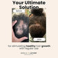 Bask & Lather Scalp Stimulator Hair Growth Oil, Cold Pressed Mint and Rosemary Blend with Grapeseed for Hair Growth, Organic Natural Leave in, All Hair...