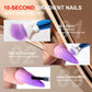 Limegirl Gradient Painting Gel, 9 Bright Colors Ombre GelNail Polish for Pigment Pat Nails Nails French ManicureSoak Off UV Set