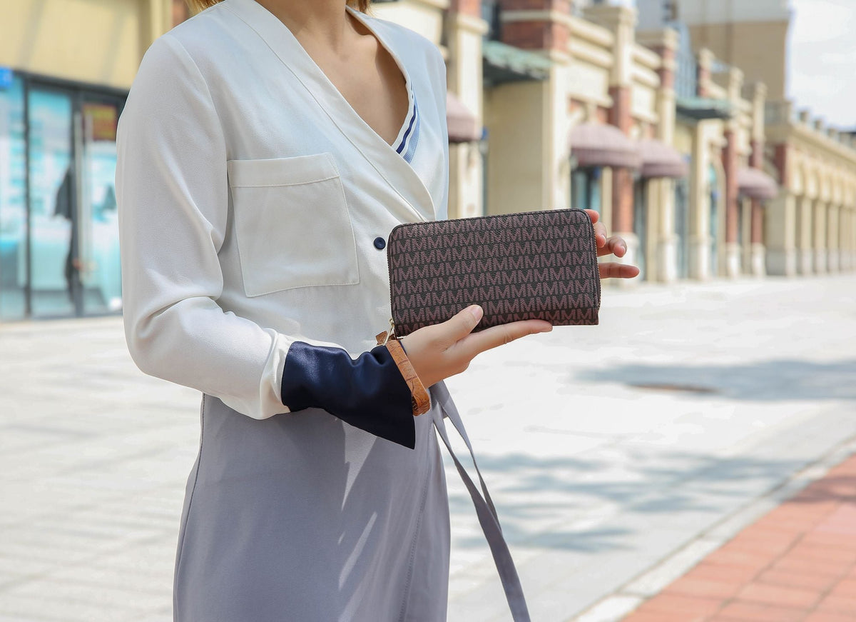 MKF Collection Noemy M Signature Wallet/Wristlet by Mia k