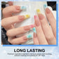 Limegirl Gradient Painting Gel, 9 Bright Colors Ombre GelNail Polish for Pigment Pat Nails Nails French ManicureSoak Off UV Set