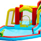 7-in-1 Inflatable Water Slide Bounce House with Pool