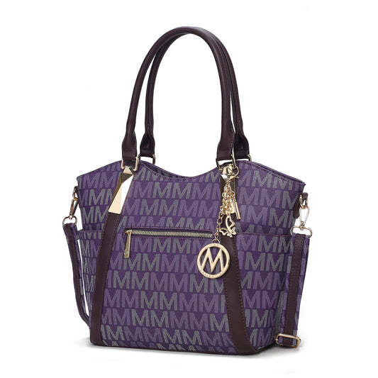 MKF Collection Jeneece M Signature Tote Bag by Mia k