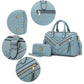 MKF Collection Lara Vegan Leather Women Satchel with wallet by Mia k