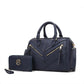MKF Collection Lara Vegan Leather Women Satchel with wallet by Mia k
