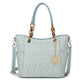 MKF Collection Kissaten Milan M Signature Tote Handbag by Mia k