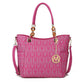 MKF Collection Kissaten Milan M Signature Tote Handbag by Mia k