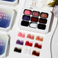 Limegirl Gradient Painting Gel, 9 Bright Colors Ombre GelNail Polish for Pigment Pat Nails Nails French ManicureSoak Off UV Set