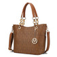 MKF Collection Kissaten Milan M Signature Tote Handbag by Mia k