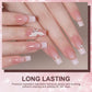 Limegirl Gradient Painting Gel, 9 Bright Colors Ombre GelNail Polish for Pigment Pat Nails Nails French ManicureSoak Off UV Set