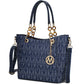MKF Collection Kissaten Milan M Signature Tote Handbag by Mia k