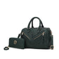 MKF Collection Lara Vegan Leather Women Satchel with wallet by Mia k