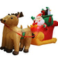 Christmas LED Lights Glowing Santa Tree Snowman Inflatable Doll Outdoor Yard Garden Decor
