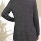 Turtleneck High Low Top