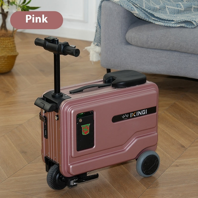 Multifunctional Smart Boarding Bag Riding Suitcase