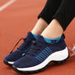 Large Size Women's Shoes High Elastic Flying Woven Breathable Sports Women's Socks Shoes
