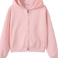 Full Size Casual Zip-Up Long Sleeve Hoodie Plus Size