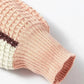 Drawstring Color Block Mock Neck Sweater