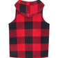 Plaid Hooded Vest