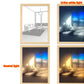 Illuminated Picture LED Decorative Light Painting Bedside Picture Style Creative Modern Simulate Sunshine Drawing Night Light Gift