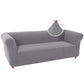 Turquoize Stretch Chesterfield Sofa Covers for Living Room Soft Sofa Couch Covers for 3 Cushion Couch Non-Slip Sofa Slipcover for Dogs Pet Furniture Protector Feature Jacquard Fabric (Sofa Dove)