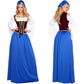 European Size Halloween Costume German Beer Festival Costume Bavarian National Performance Costume