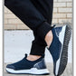 Elegant Breathable Casual Mens Sneakers Comfortable Walking Man Trendy Slip On Walking Shoes Non Slip Running Shoes Lightweight Breathable Mesh Fashion Sneakers