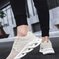 Elegant Modern Mens Sneakers Platform Shoes White Trainers Casual Breathable Mesh Men Women Running Shoes Breathable Walking Sneakers Lightweight Athletic Tennis Casual Sport Sneakers