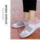 Elegant Women Shoes Espadrilles Knitted Sneakers Women New Flat Shoes Mix Color Casual Walking Shoes Slip-on Sock Shoe Lady Girls Running Shoes Mesh Air Mesh Womens Espadrilles