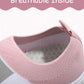 Elegant Women Shoes Espadrilles Knitted Sneakers Women New Flat Shoes Mix Color Casual Walking Shoes Slip-on Sock Shoe Lady Girls Running Shoes Mesh Air Mesh Womens Espadrilles