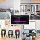 36" Slim Wall Mount Fireplace