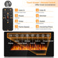 36" Slim Wall Mount Fireplace