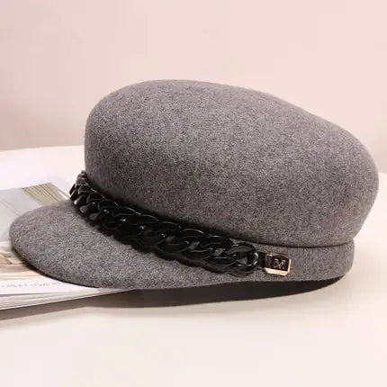 High-End Retro Women's Wool Hats