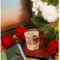 Rose Jelly Aromatherapy Soy Candle in Glass Jar