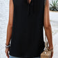Swiss Dot Round Neck Tank