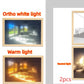 Illuminated Picture LED Decorative Light Painting Bedside Picture Style Creative Modern Simulate Sunshine Drawing Night Light Gift